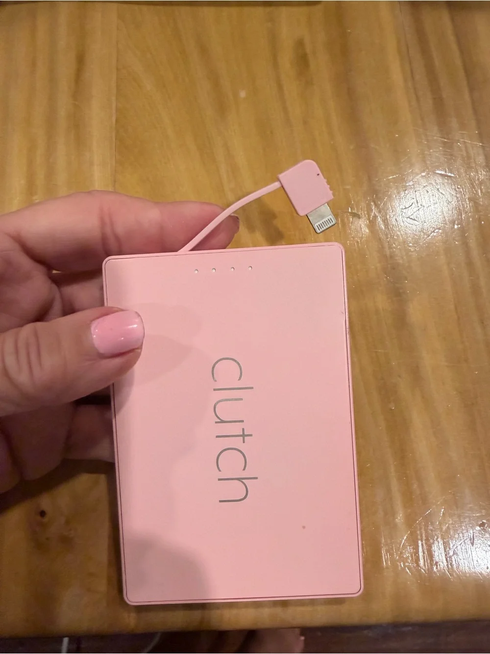 Clutch Charger Power Bank - Pink